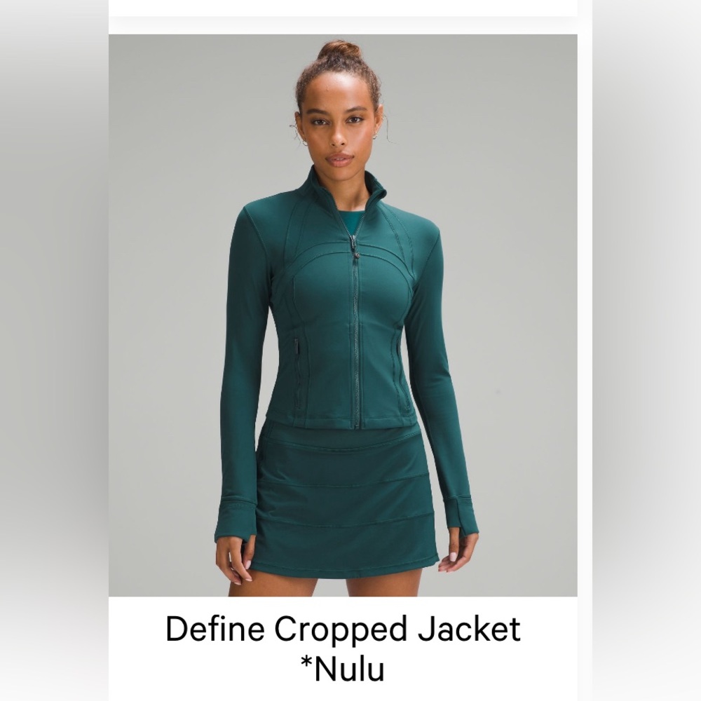 Define crop nulu jacket
